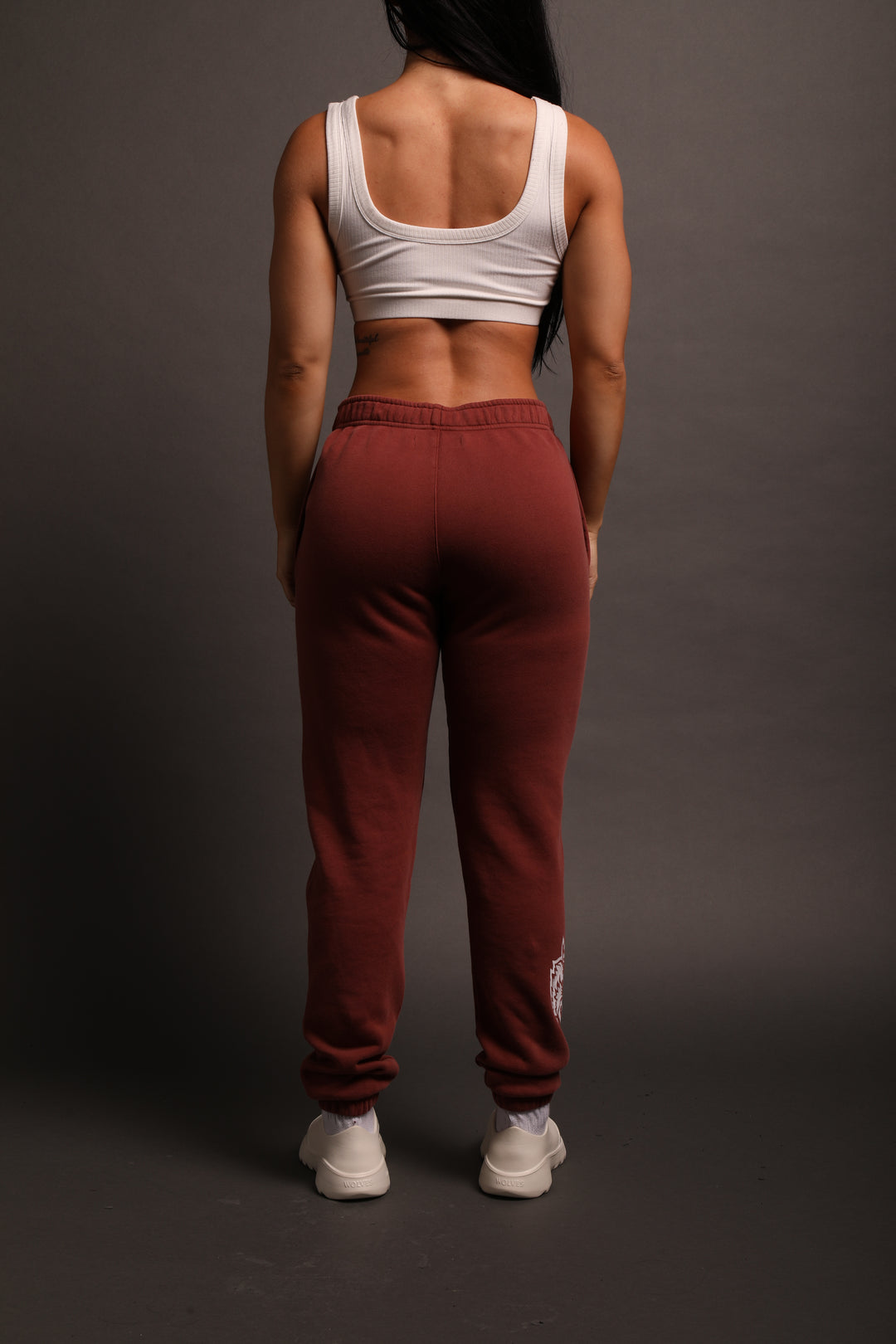 Always Riding She Post Lounge Sweats in Canyon Rust