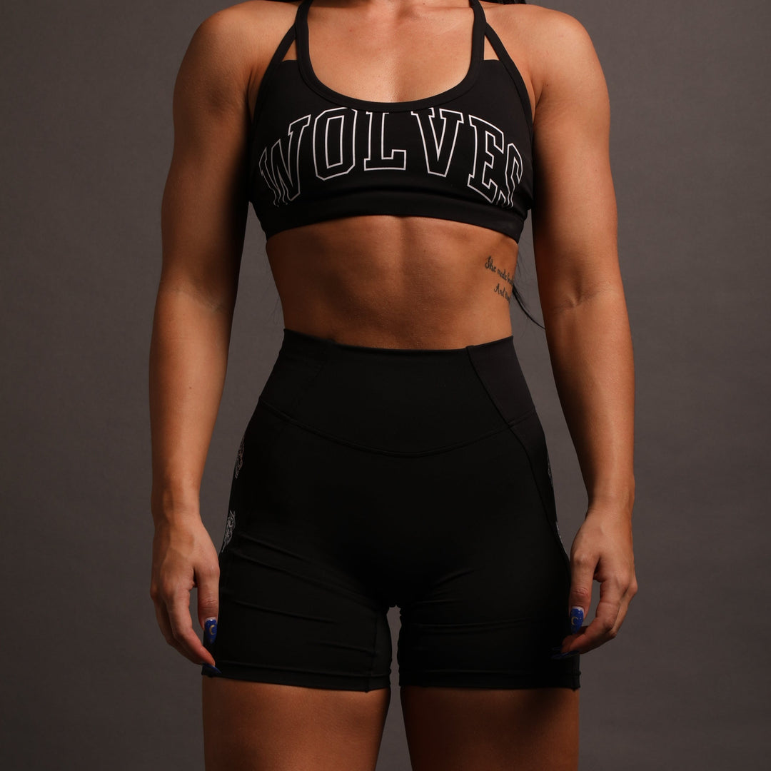 Cerberus "Georgia" Energy Shorts in Black