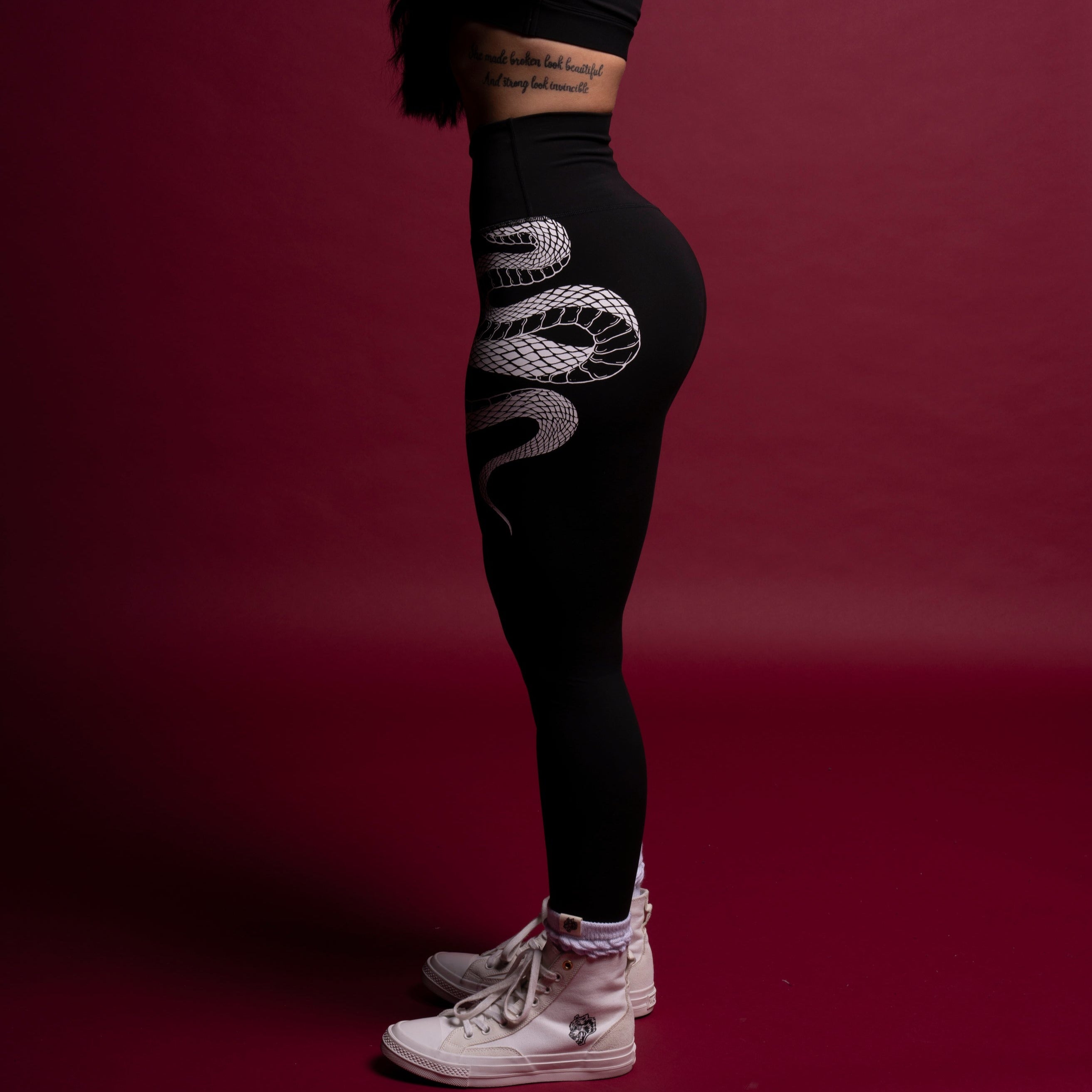 Renewal "Energy" Full Length Leggings in Black