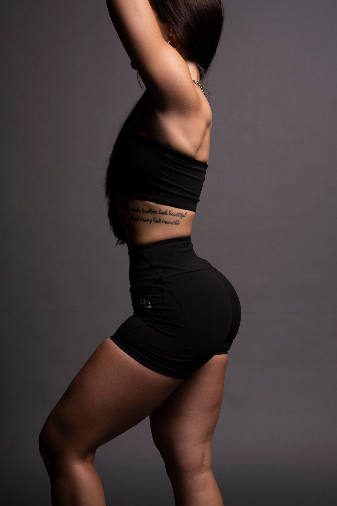 Loyalty "Alexa" Energy Shorts in Black