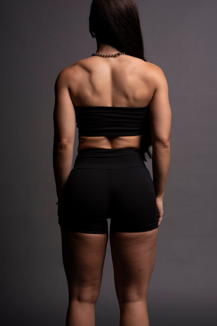 Loyalty "Alexa" Energy Shorts in Black