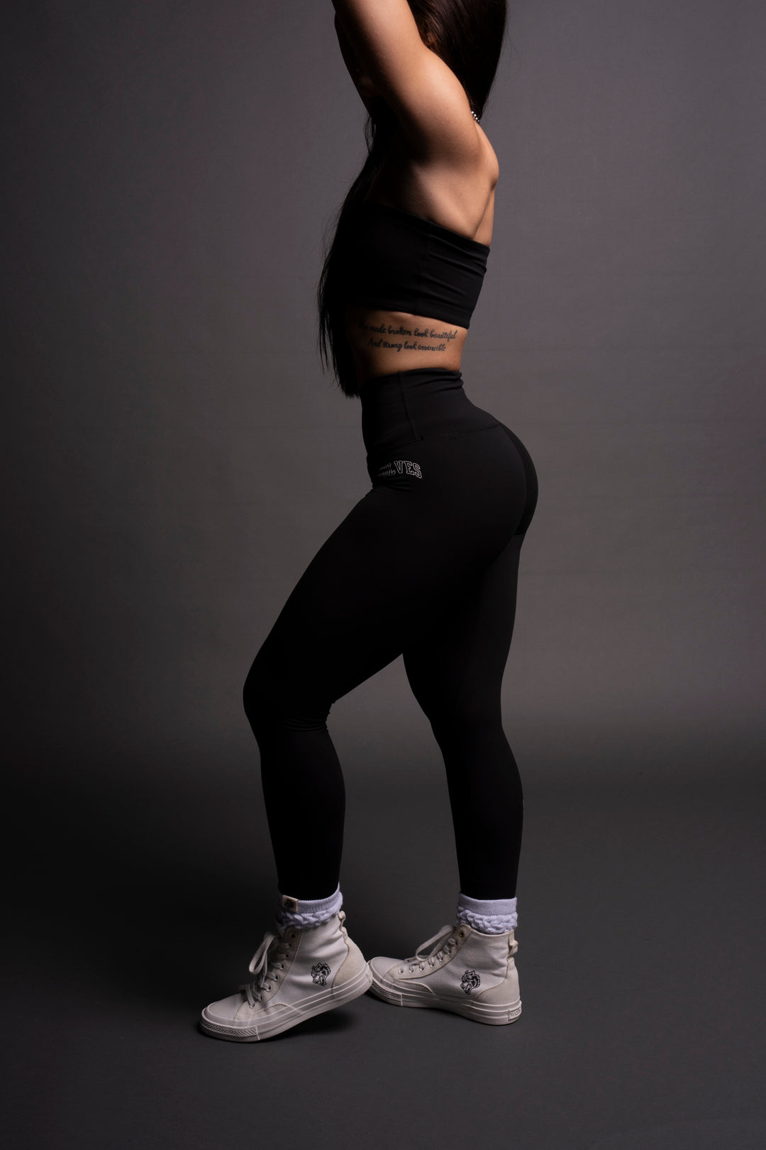 Loyalty V3 "Energy" Full Length Leggings in Black