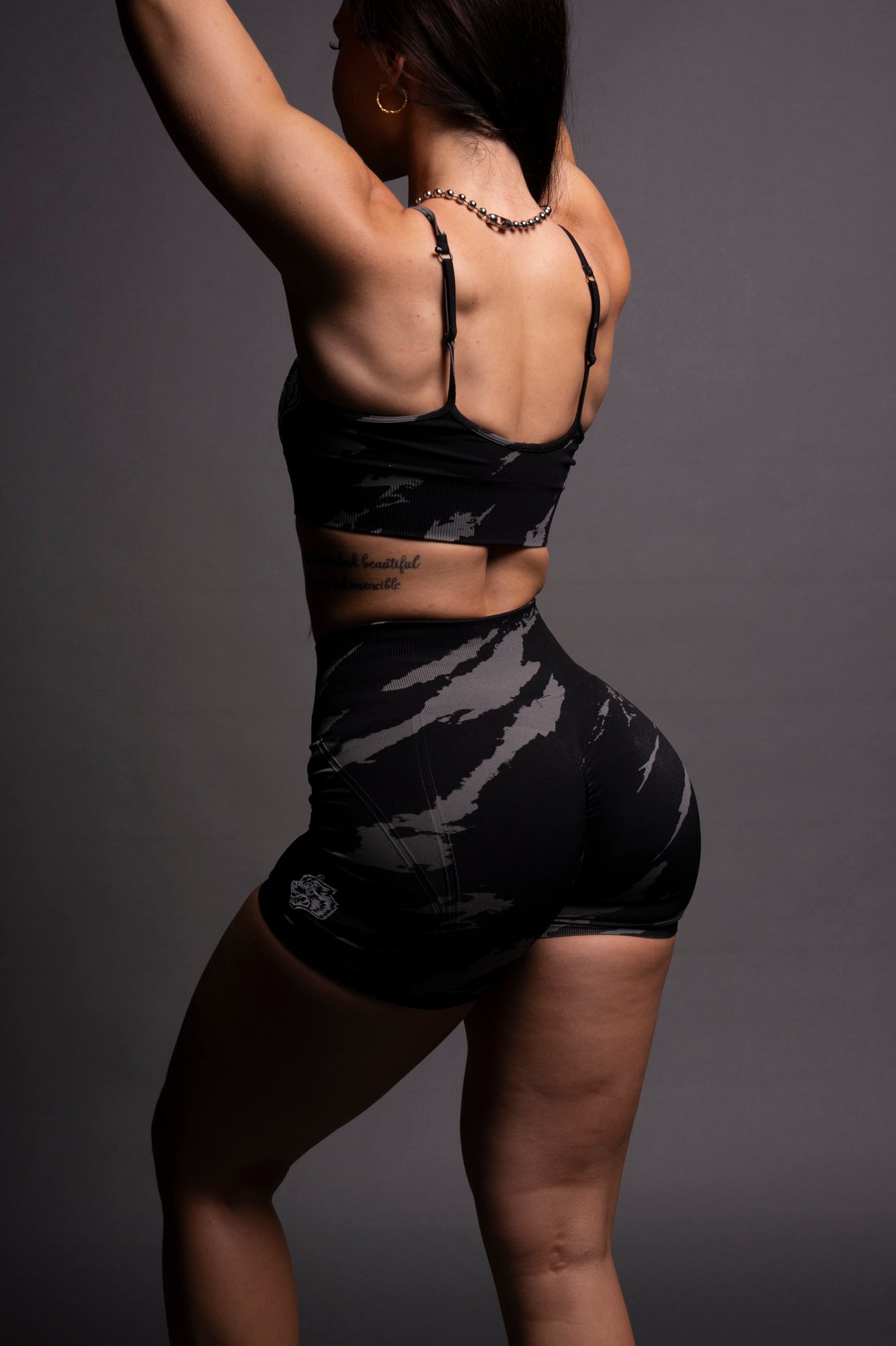 Darc store sport SHE WOLVES FOREVER SEAMLESS EVERSON SHORTS IN NIGHT MARBLE