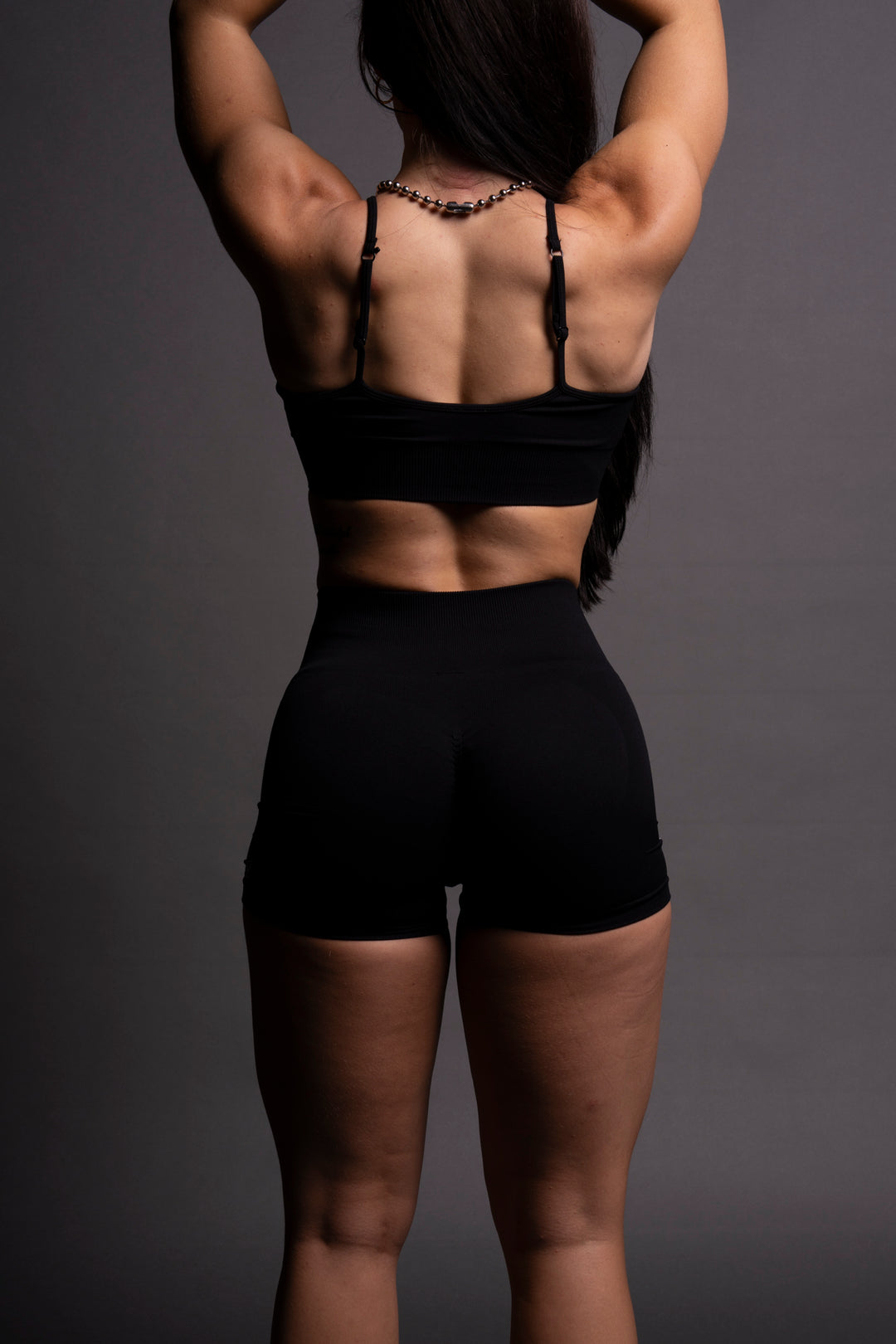 Journey Everson Seamless "Training" Shorts in Black