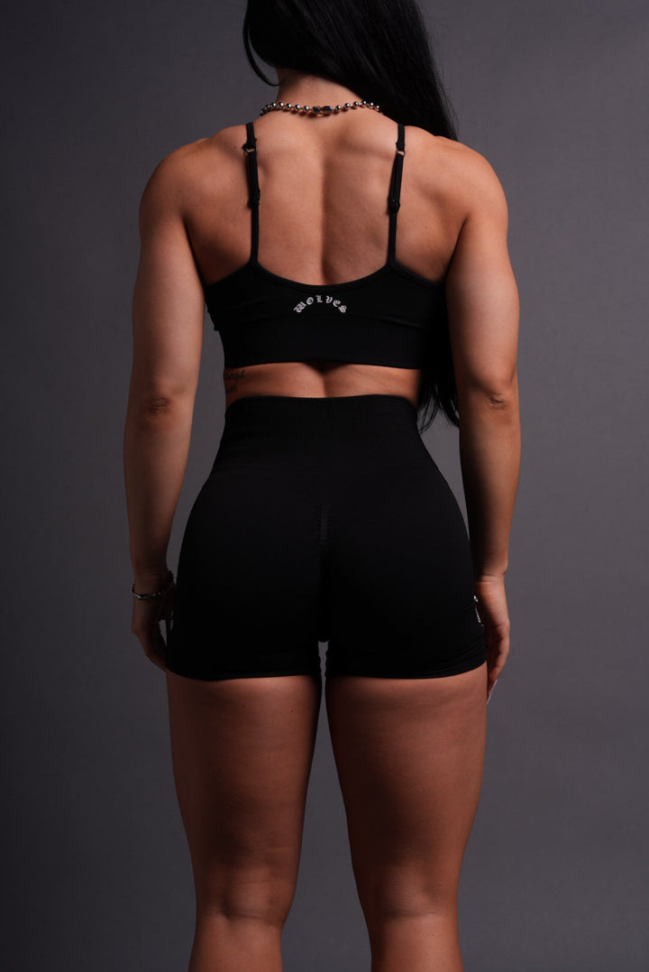 Chopper Everson Seamless "Valencourt" Shorts in Black