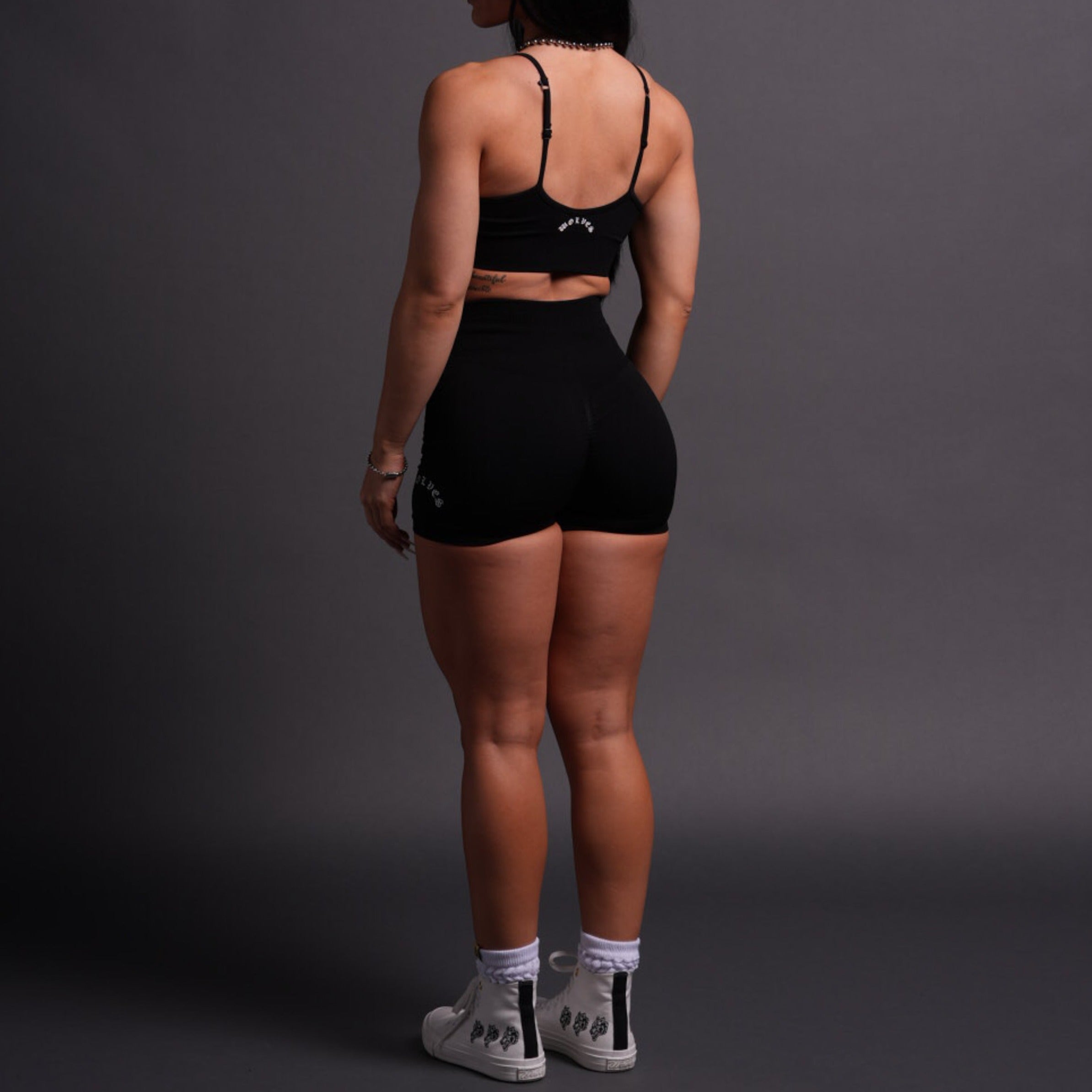 Chopper Everson Seamless "Valencourt" Shorts in Black