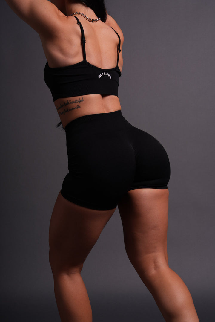 Chopper Everson Seamless "Training" Shorts in Black