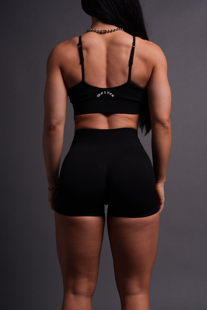 Chopper Everson Seamless "Training" Shorts in Black