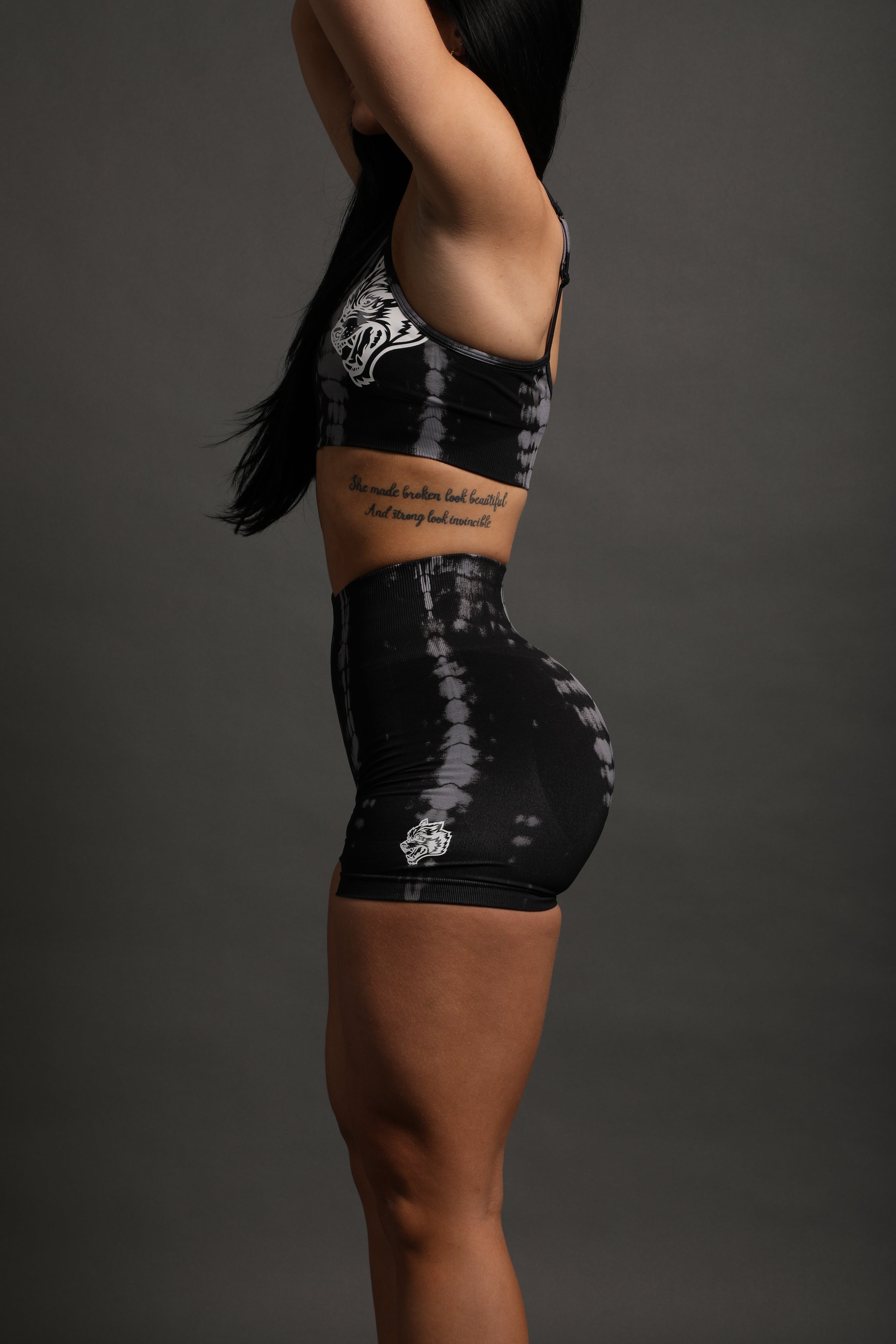 Wolves Forever Seamless Everson "Training" Shorts in Norse Purple Serpent