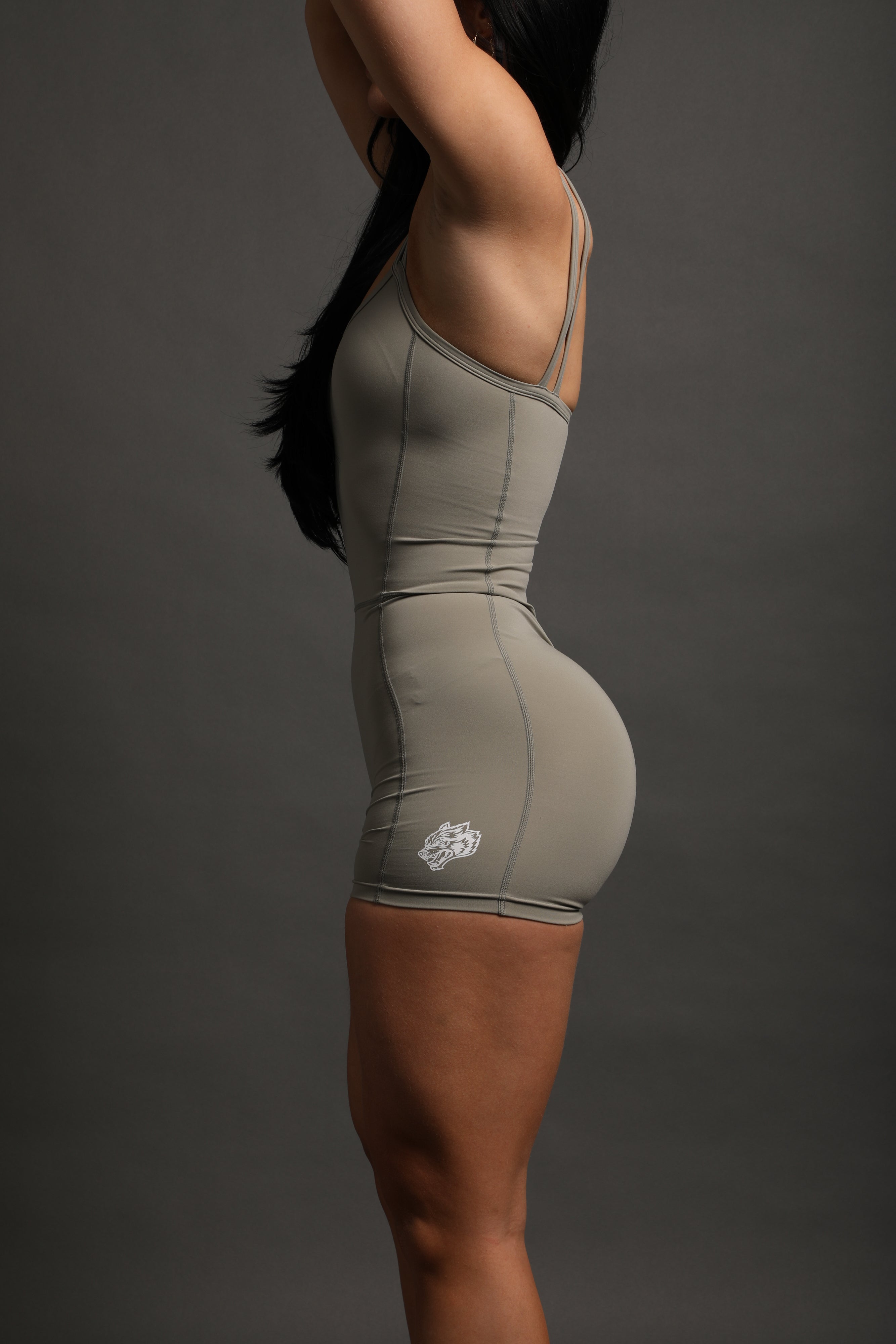 Loyalty Shay "Energy" Bodysuit in Owen Green