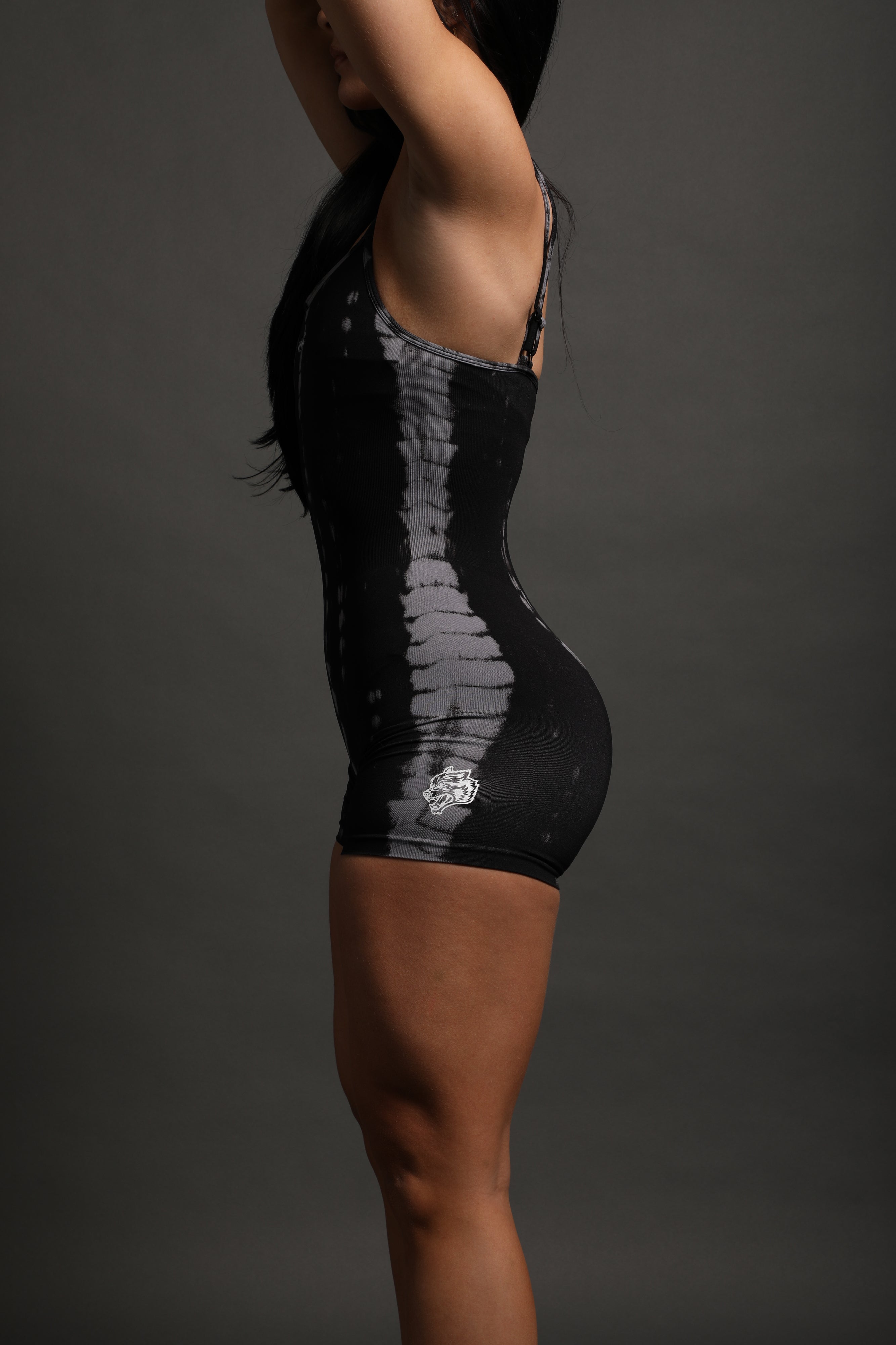 Hardcore Sierra Seamless Bodysuit in Norse Purple Serpent