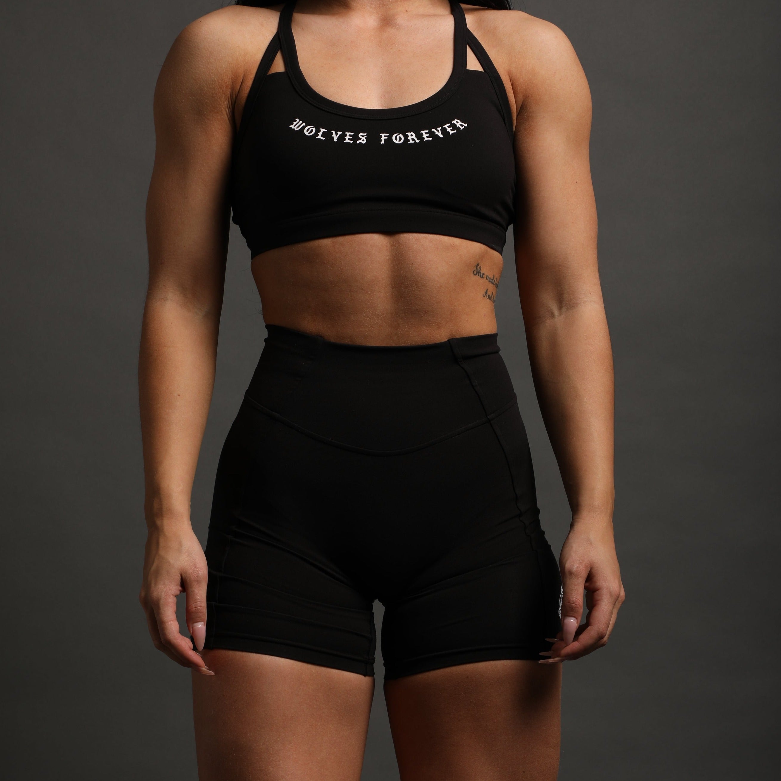 Loyalty "Georgia" Energy Shorts in Black