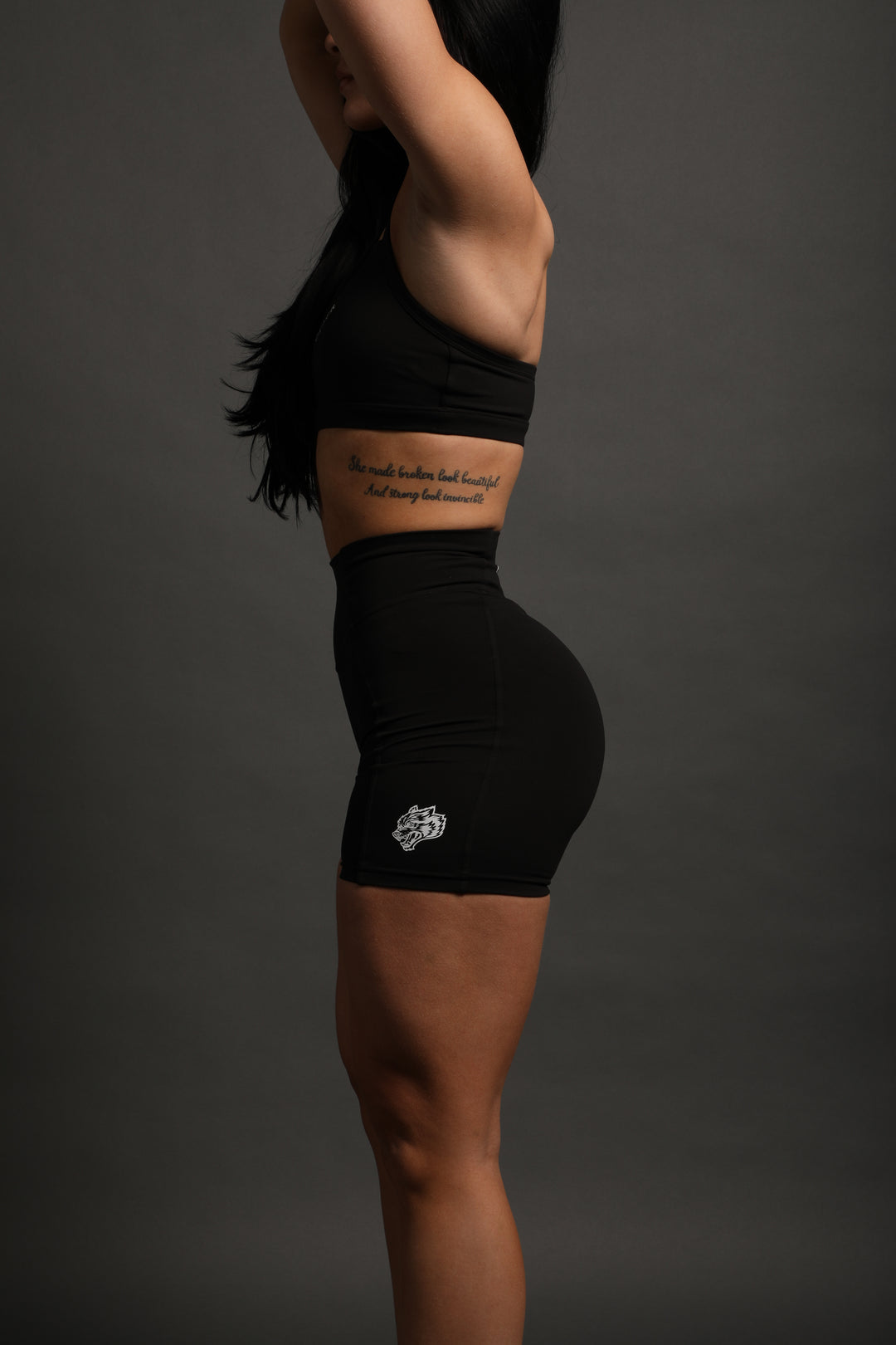 Loyalty "Georgia" Energy Shorts in Black