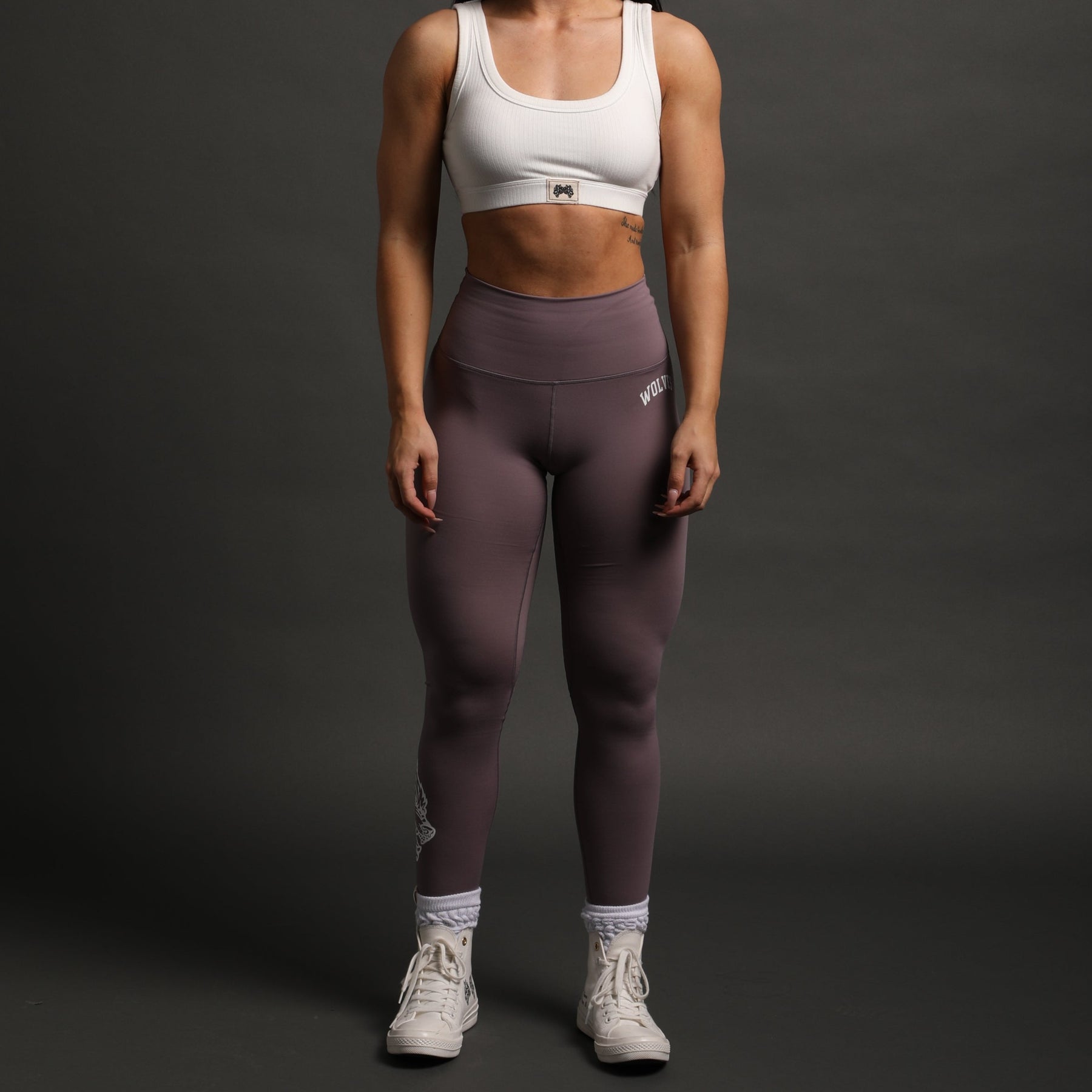 Tuff Athletics Women’s Dark Purple Active Leggings / Various Sizes