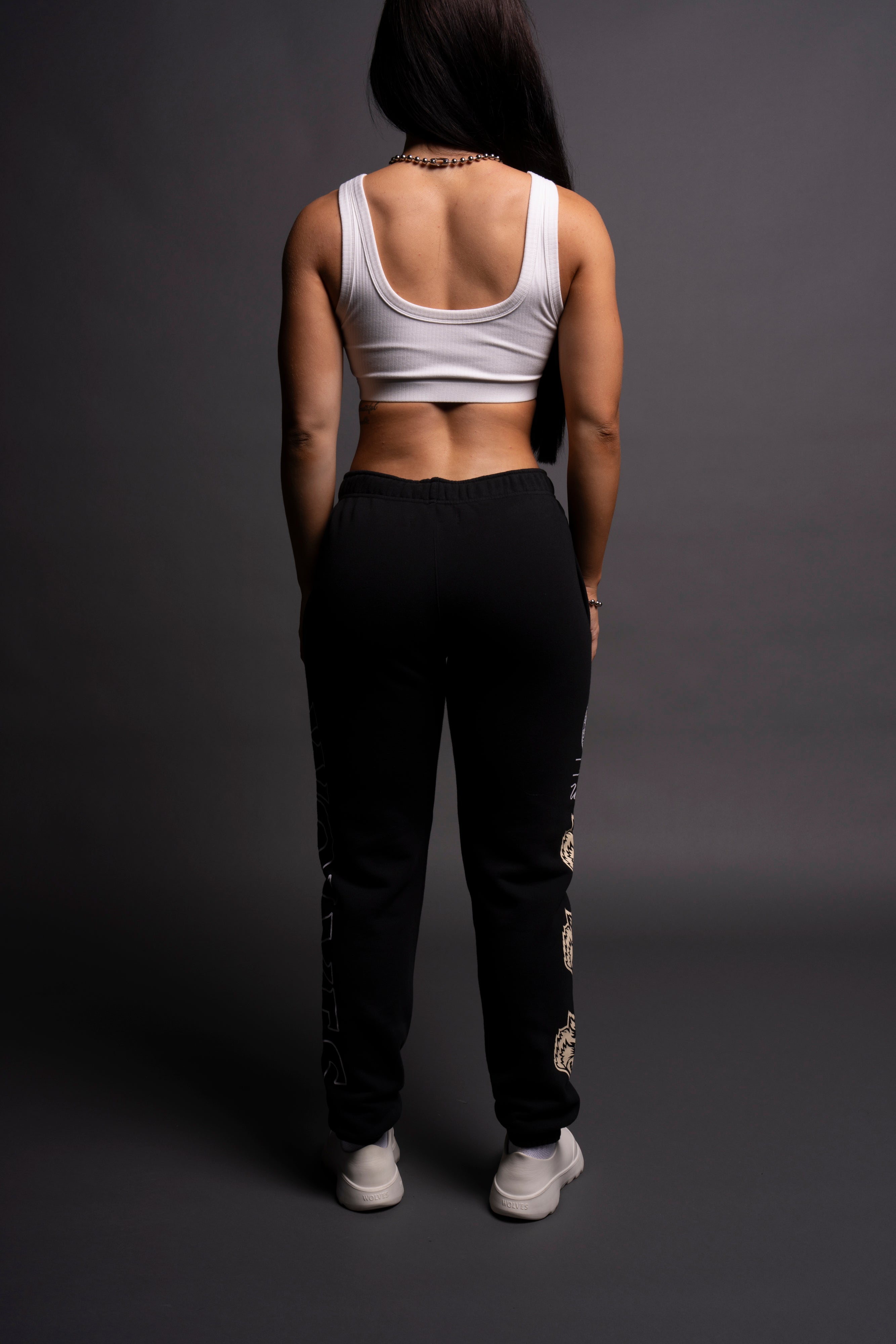 Hardcore She Post Lounge Sweats in Black