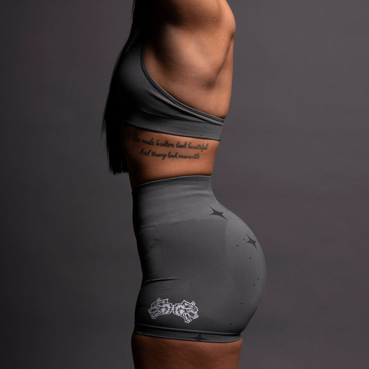 IYKYK Everson Seamless "Training" Shorts in Greek Stone Starry Night