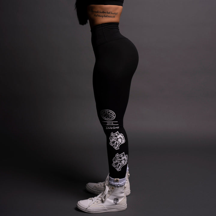 Hardcore "Energy" Full Length Leggings in Black