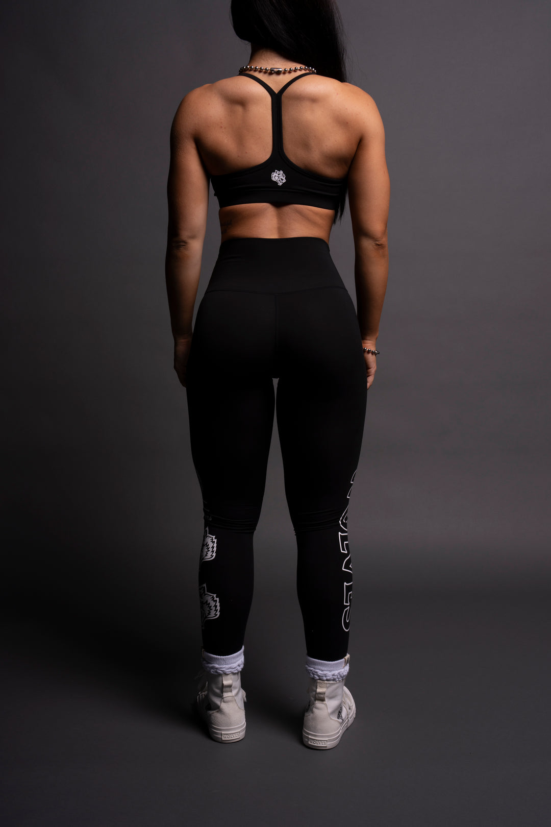 Hardcore "Energy" Full Length Leggings in Black