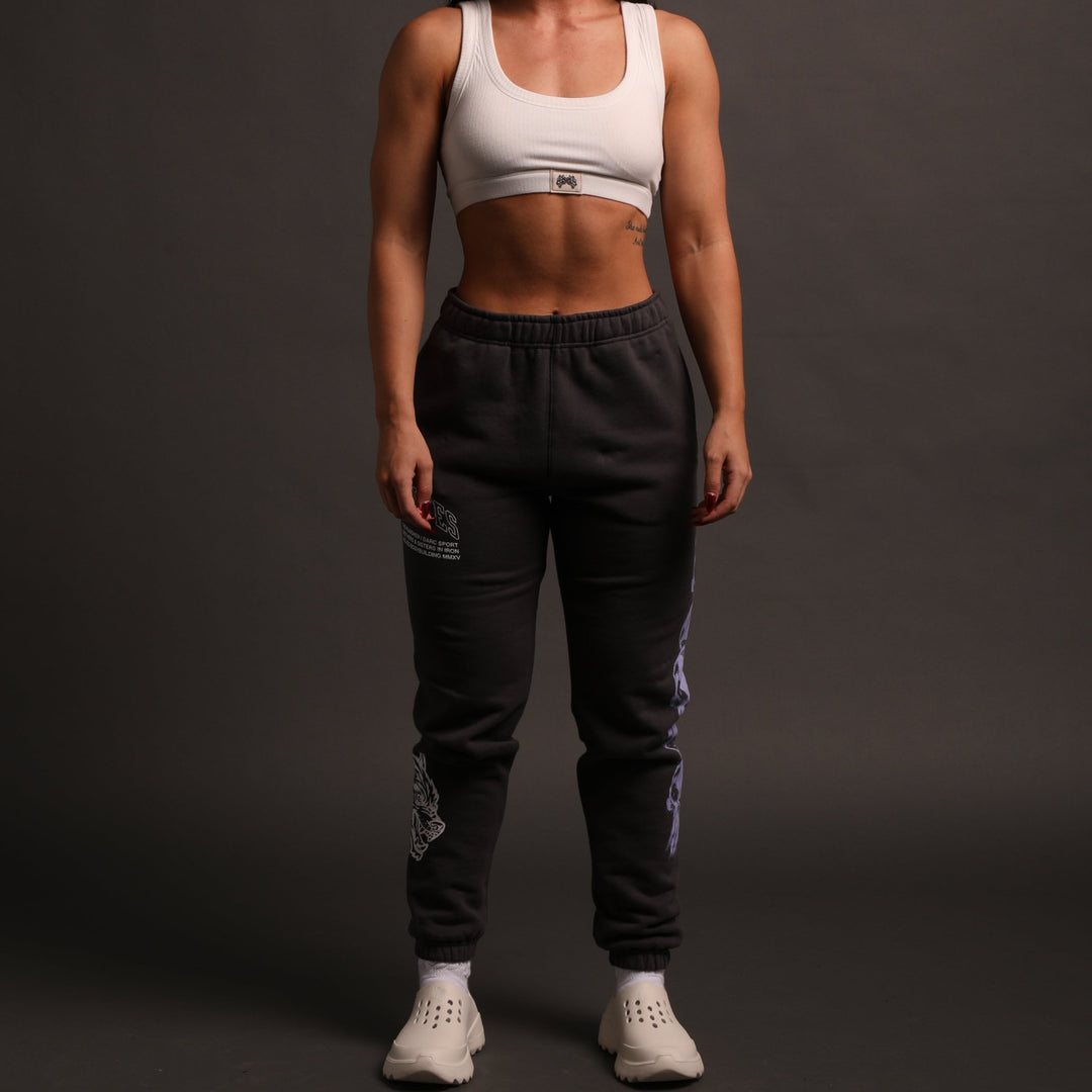 Vigilante She Post Lounge Sweats in Castle Gray