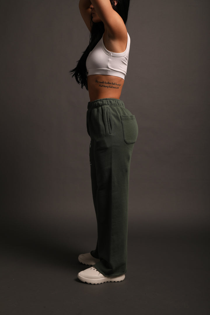 Chopper She Big Cozy Sweats in Rosemary