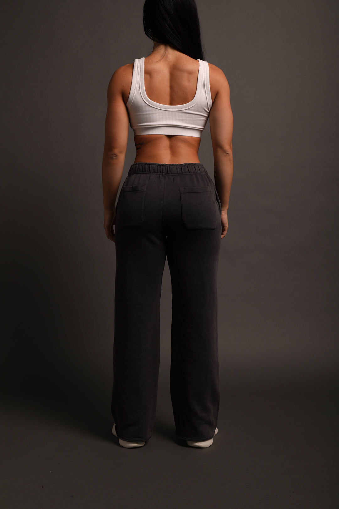Chopper She Big Cozy Sweats in Wolf Gray