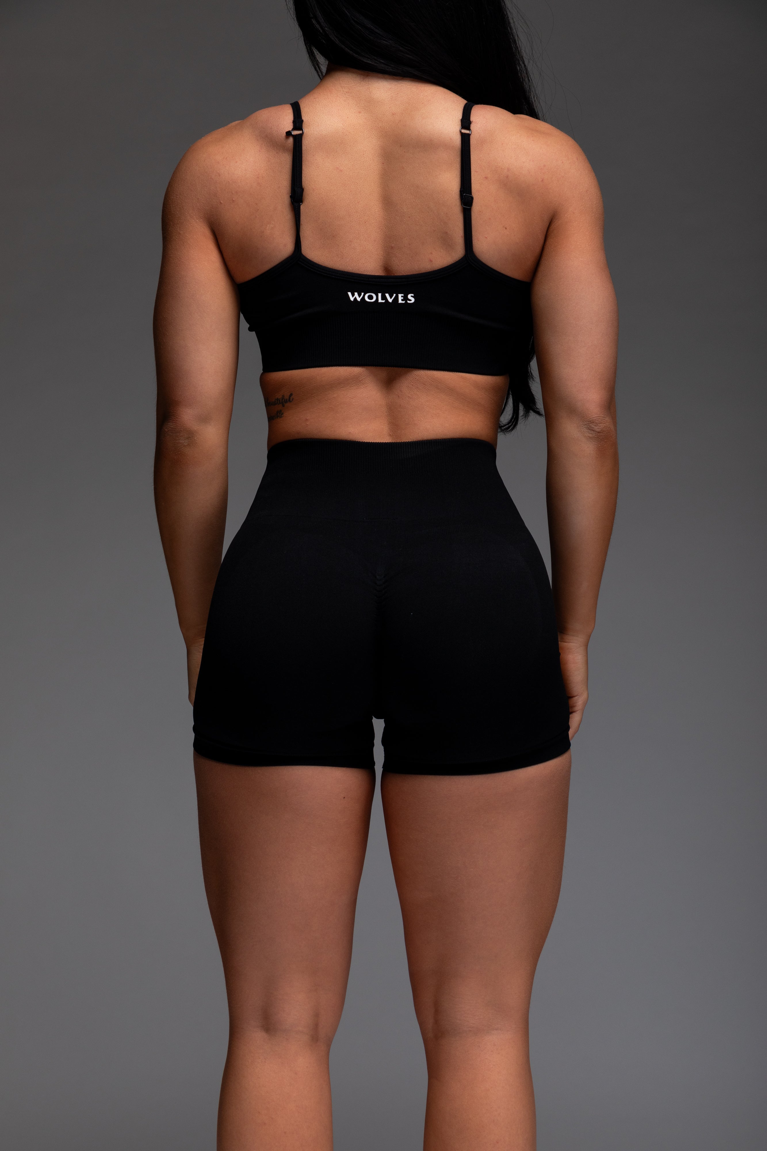 Faster Everson Seamless "Training" Shorts in Black