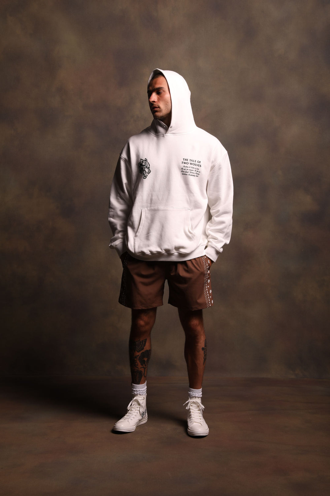 Western Reeves Shorts in Mojave Brown