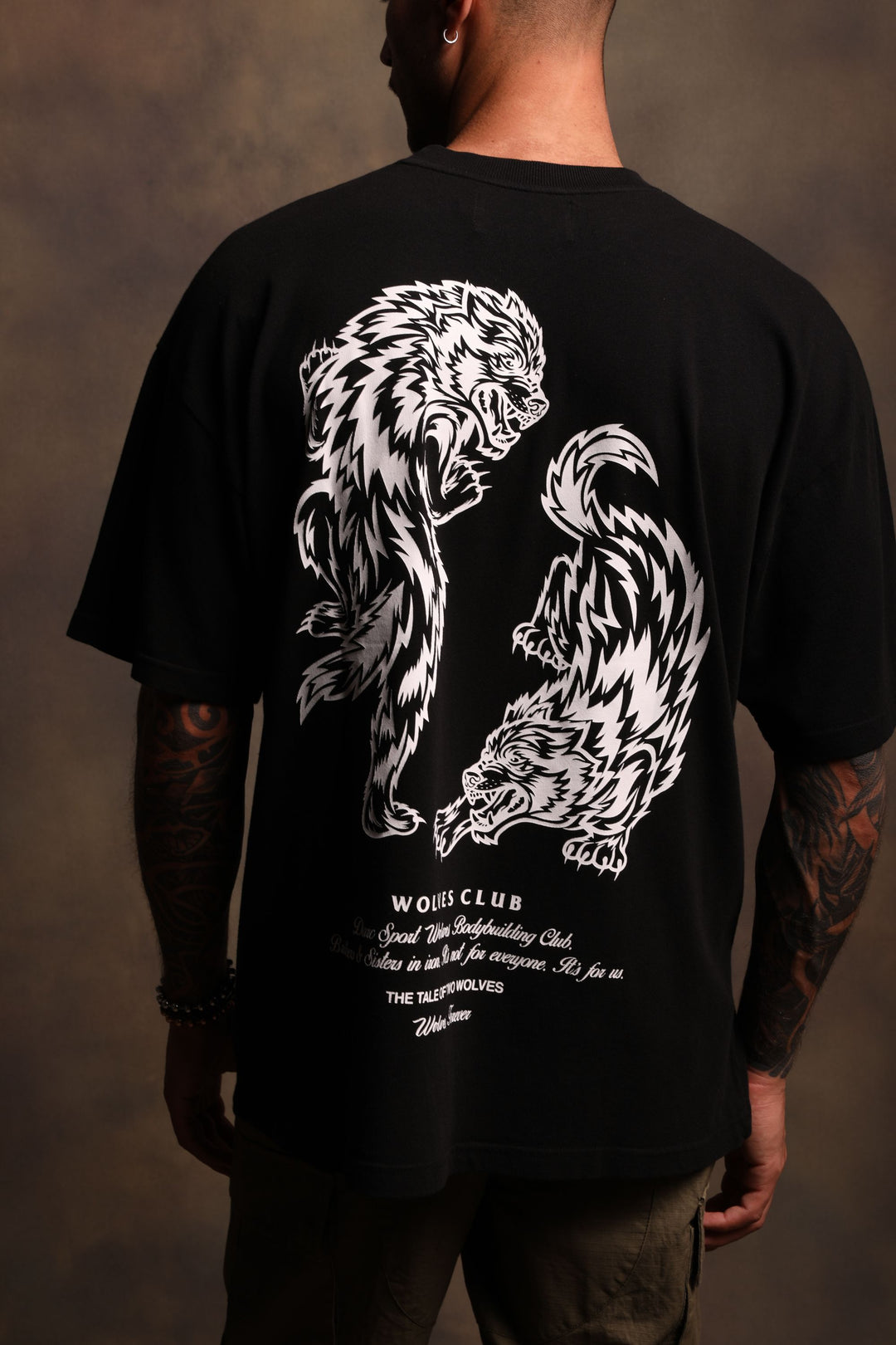 Balance "Premium" Oversized Tee in Black