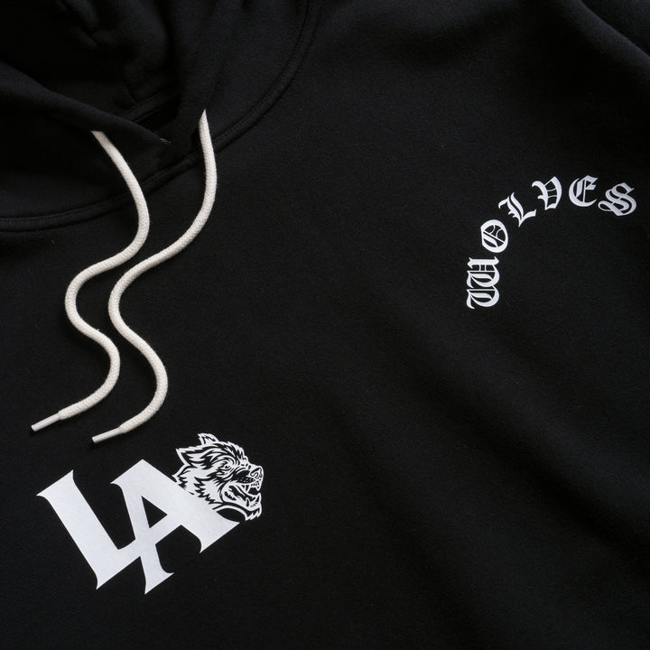 LA Wolves "Bishop" Hoodie in Black