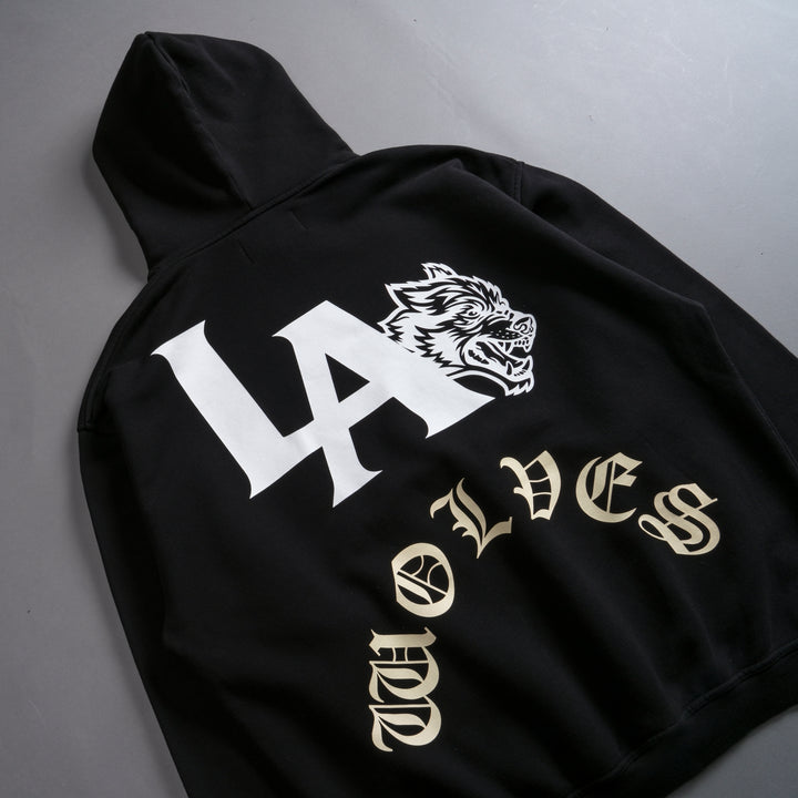 LA Wolves "Bishop" Hoodie in Black