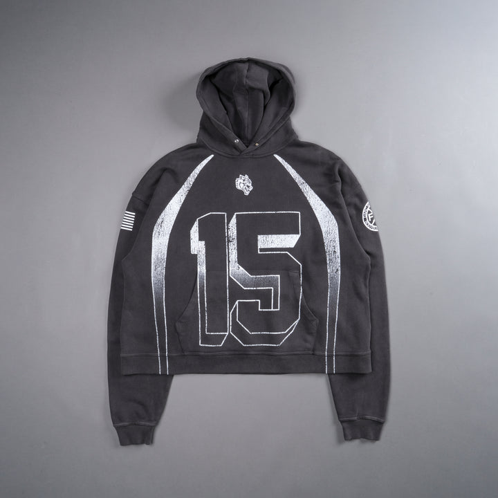 Game Time "Box Cut" Hoodie in Wolf Gray