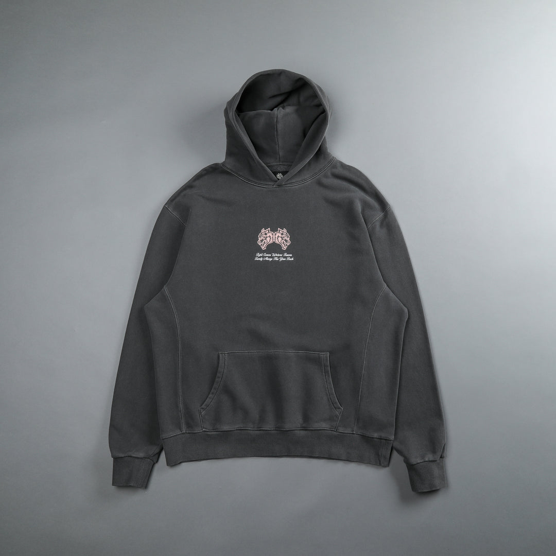 Always Have Your Back "Utah" Hoodie in Wolf Gray/Light Mauve