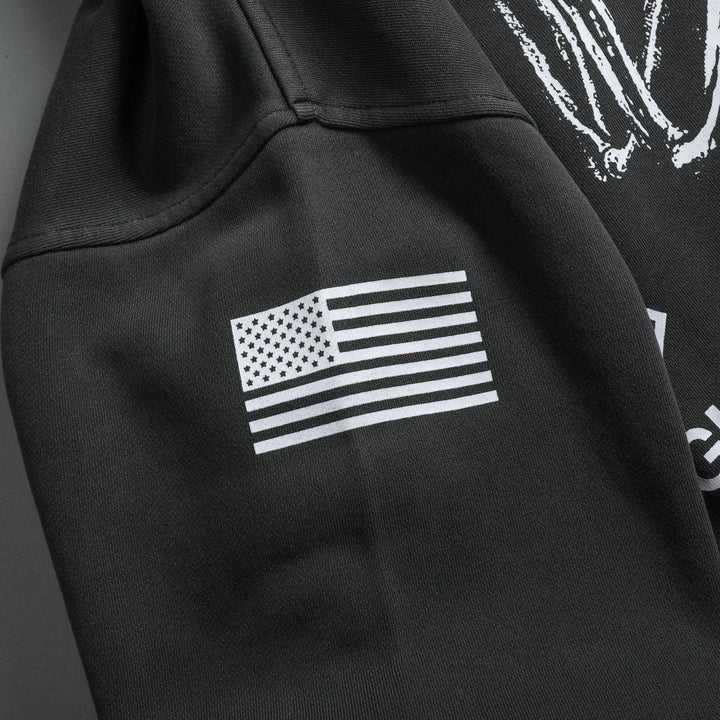 Pray "Pierce" Hoodie in Wolf Gray