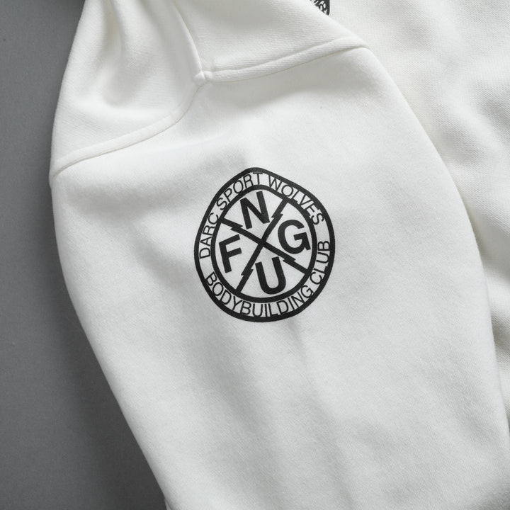 Pray "Pierce" Hoodie in Cream