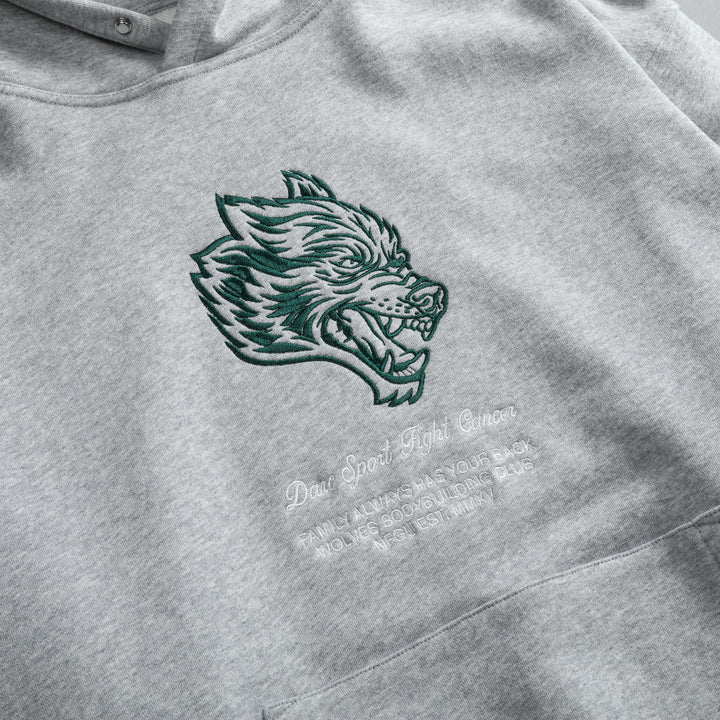 Inner Strength "Pierce" Unisex Hoodie in Light Athletic Gray