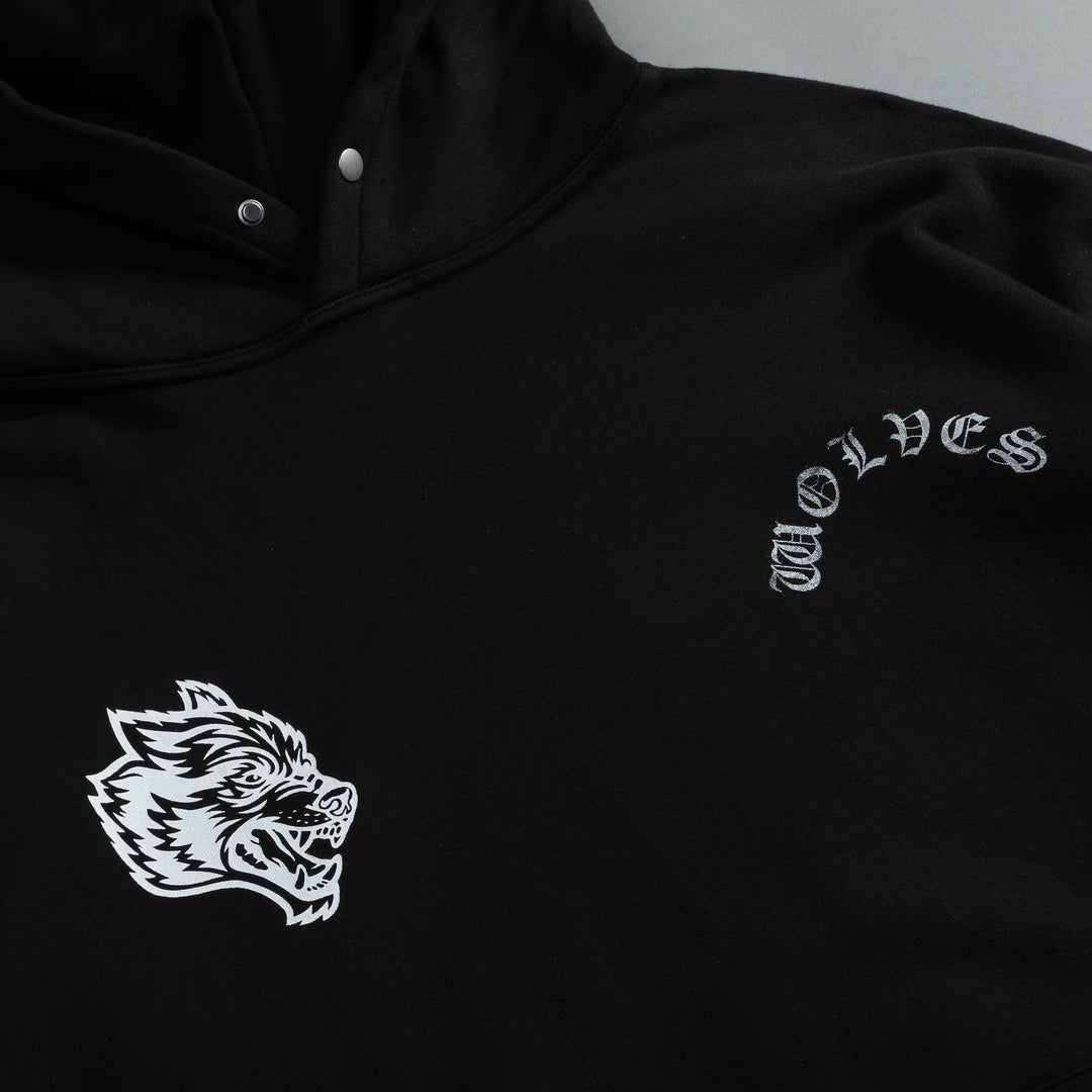 With Credence "Pierce" Hoodie in Black