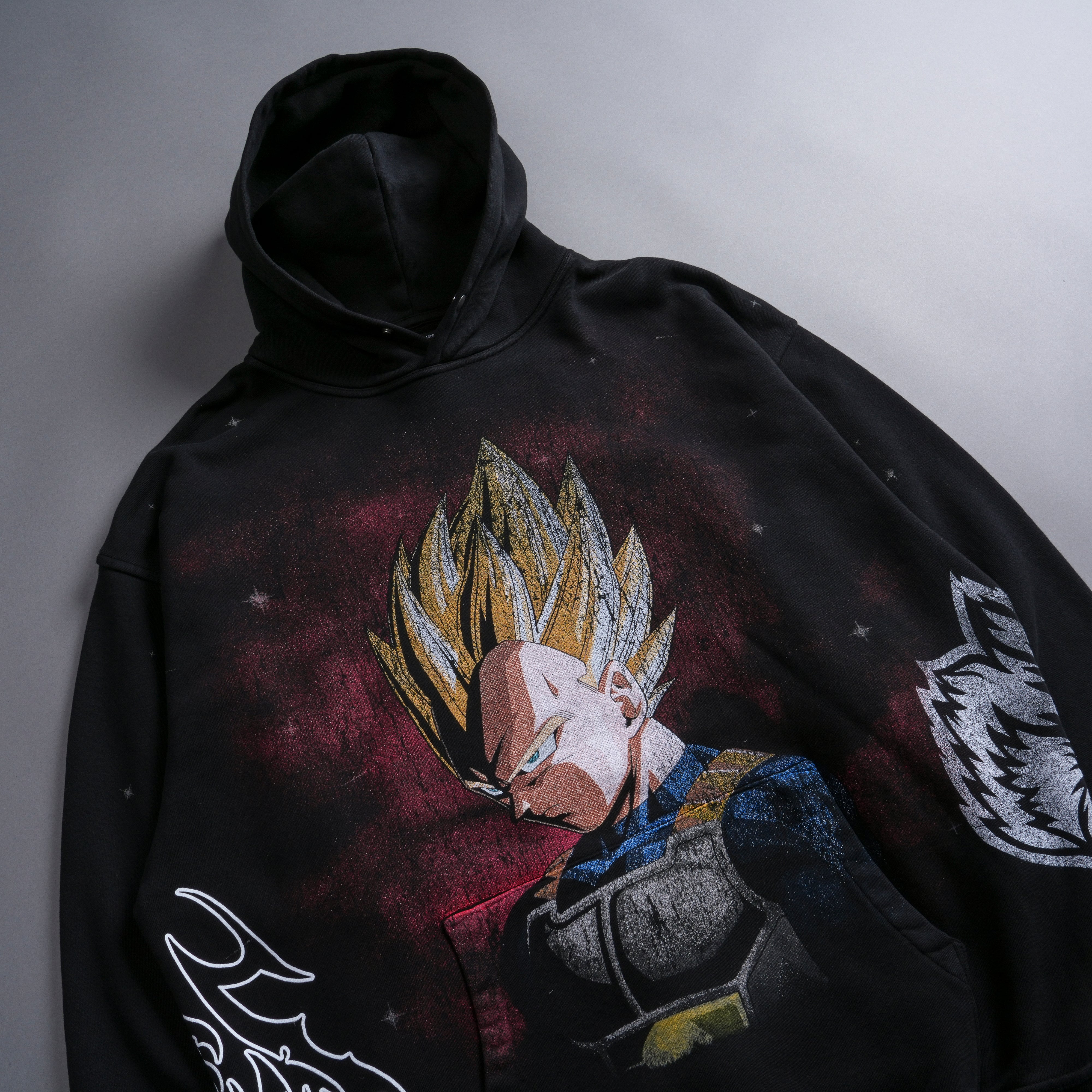 Darc Sport Vegeta Energy Pierce Hoodie in Black M