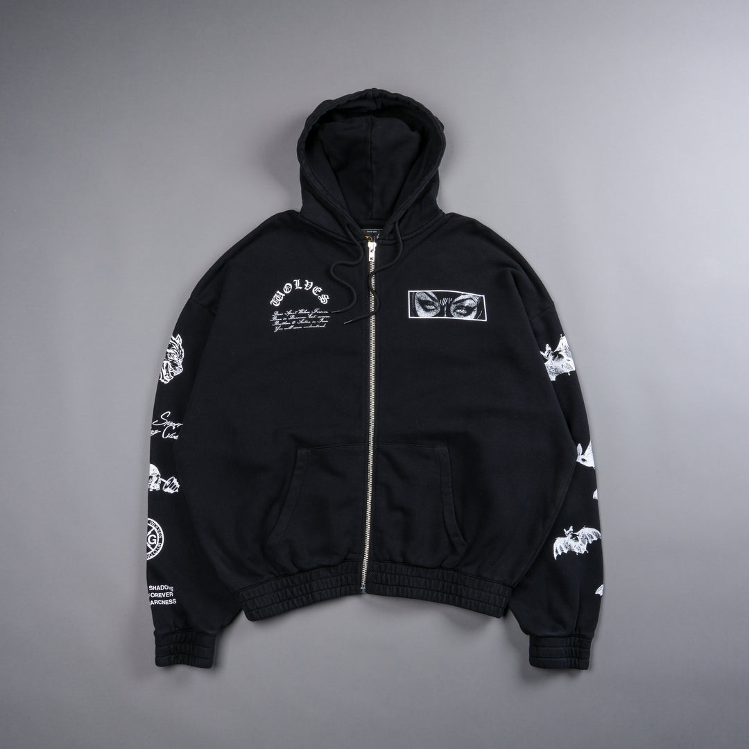 Villain "Chambers" Zip Hoodie in Black
