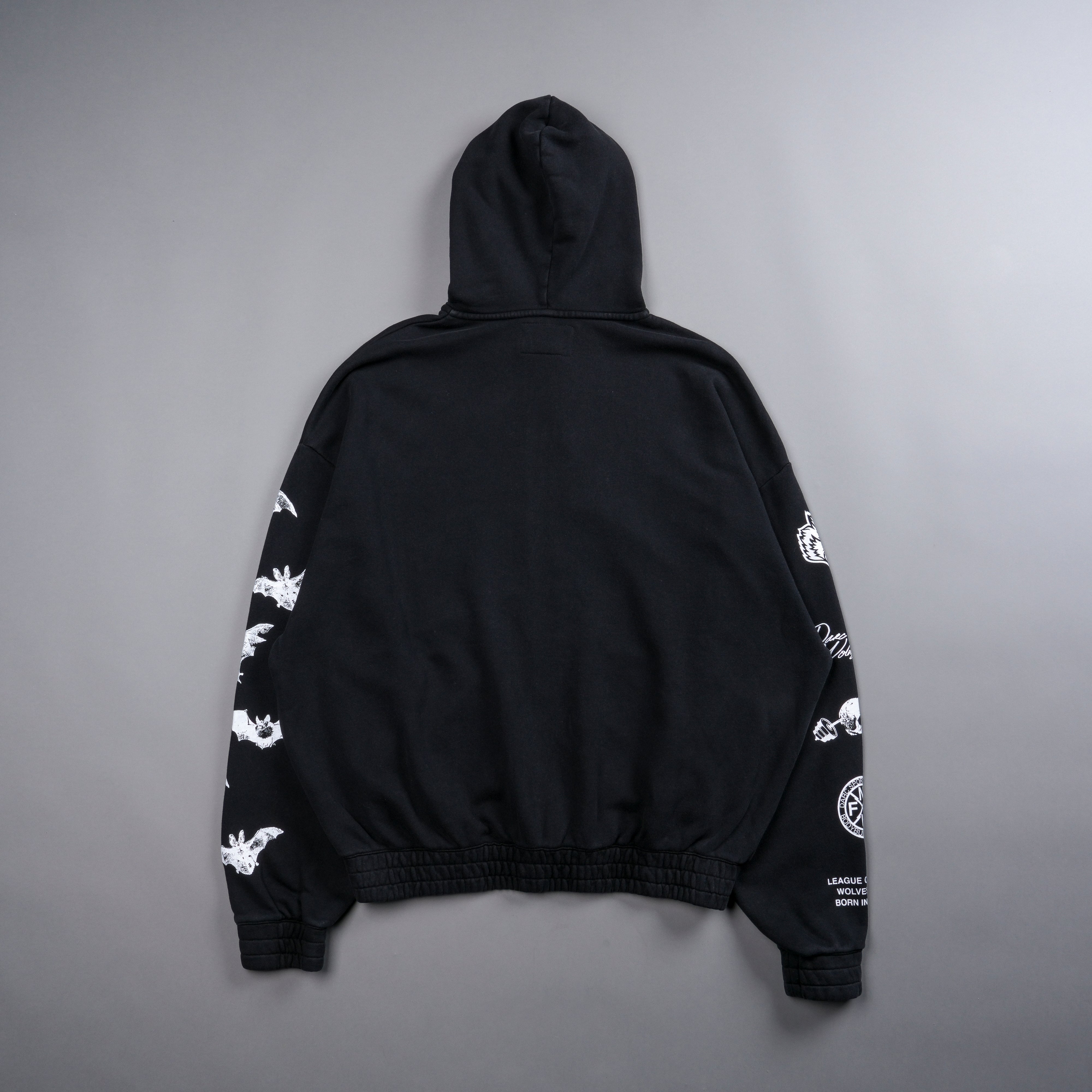 Villain "Chambers" Zip Hoodie in Black