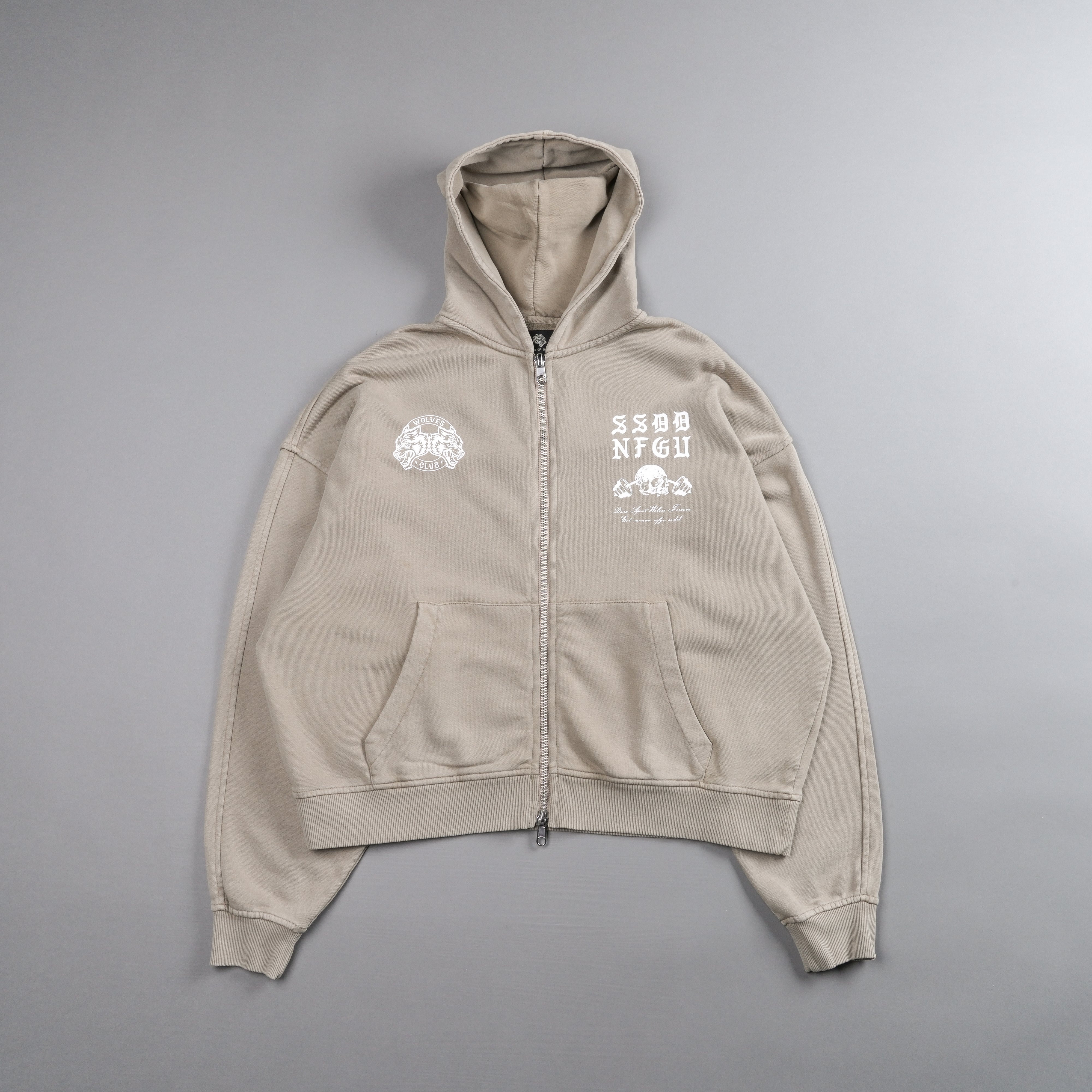 Brothers And Sisters Forever Darco Double Zip Hoodie in