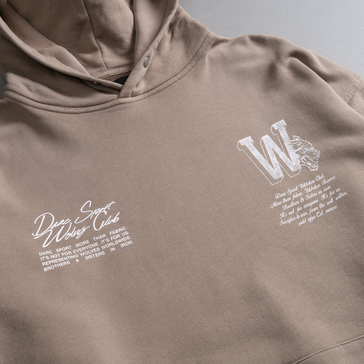 Our Mark "Pierce" Hoodie in Taupe