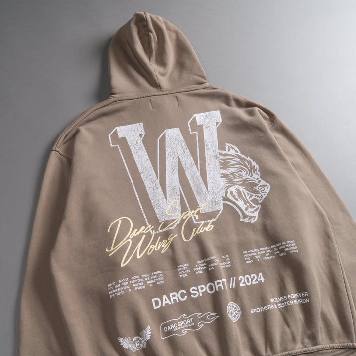Our Mark "Pierce" Hoodie in Taupe