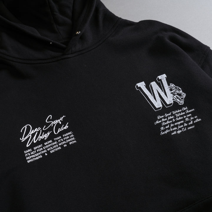 Our Mark "Pierce" Hoodie in Black