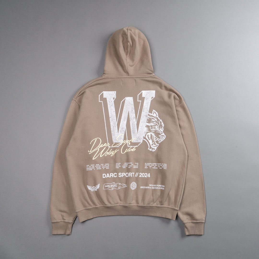 Our Mark "Pierce" Hoodie in Taupe