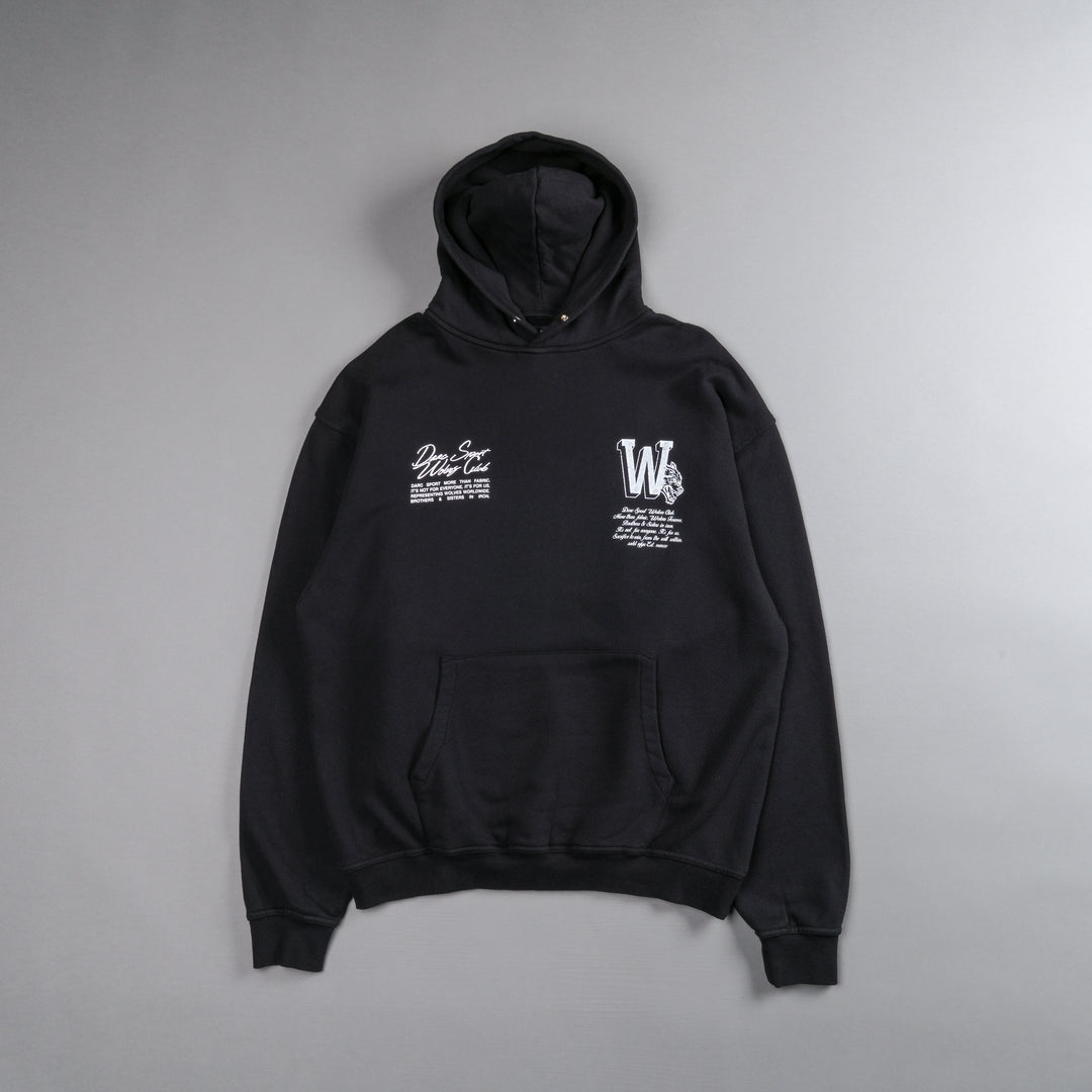 Our Mark "Pierce" Hoodie in Black