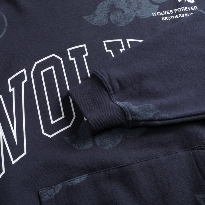 Loyal To The Clouds "Pierce" Hoodie in Storm Blue