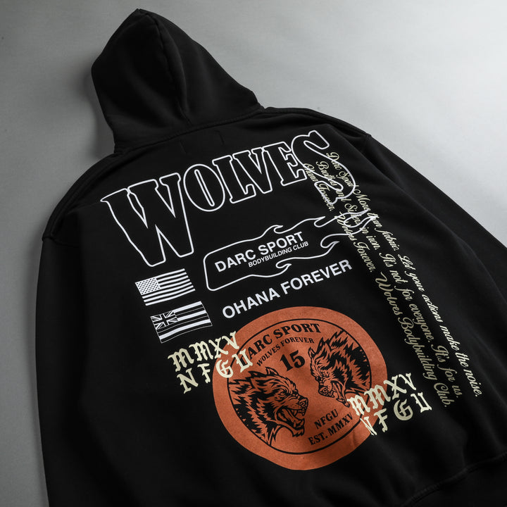 Life Moves Fast "Pierce" Hoodie in Pigment Black