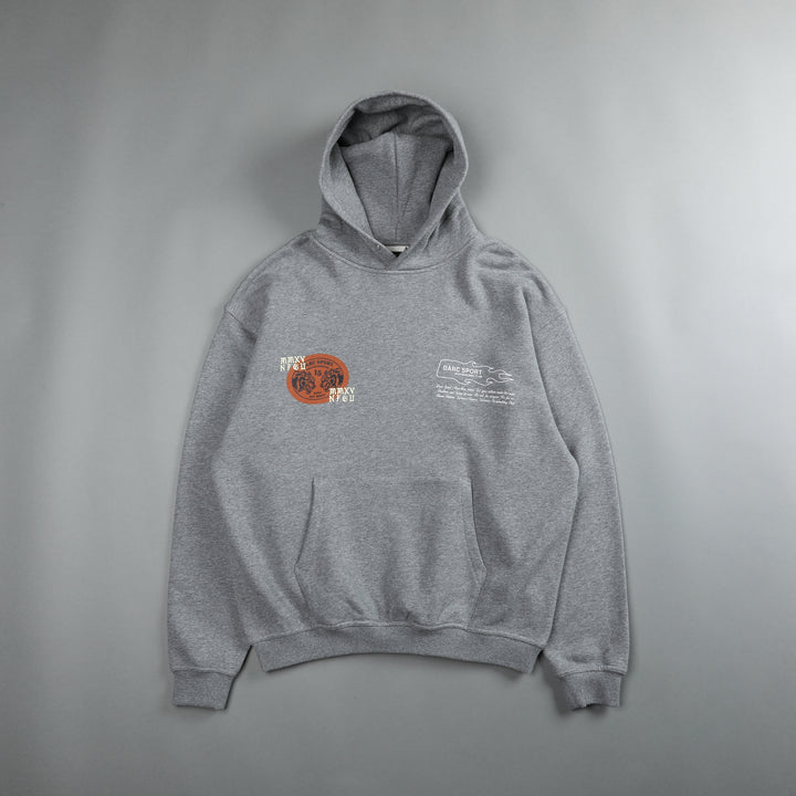 Life Moves Fast "Pierce" Hoodie in Athletic Gray