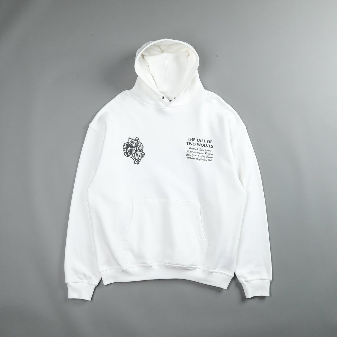 Southwest Paisley "Vintage Pierce" Hoodie in Cream