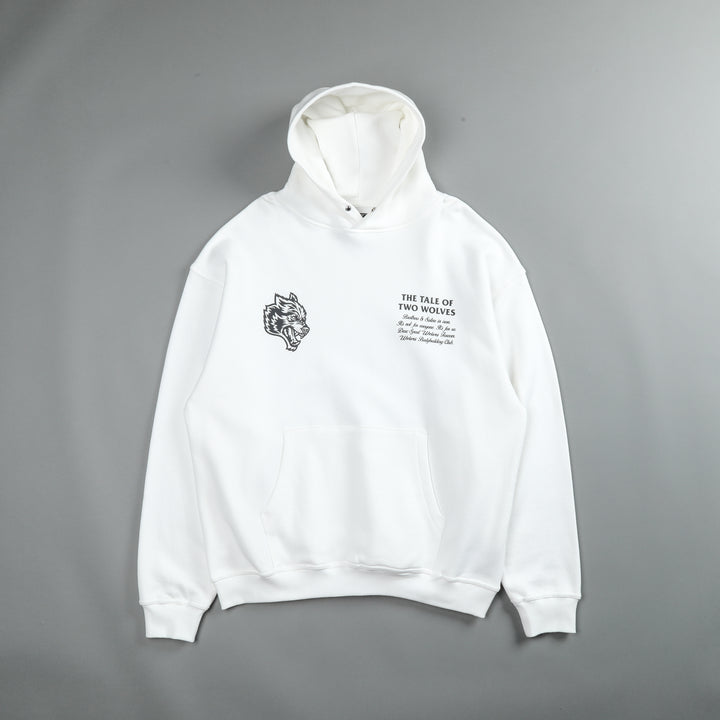 Southwest Paisley "Vintage Pierce" Hoodie in Cream